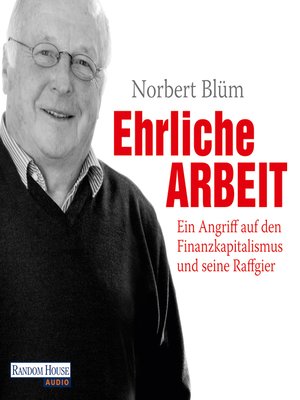 cover image of Ehrliche Arbeit